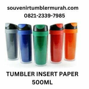 Tumbler Insert paper jakarta dari chielo dengan nama produknya adalah tumbler insert paper daytona. Penjualnya adalah souvenir tumbler murah untuk souvenir gathering kantor