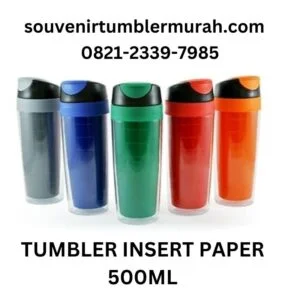 Tumbler Insert paper jakarta dari chielo dengan nama produknya adalah tumbler insert paper daytona. Penjualnya adalah souvenir tumbler murah