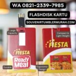 Flashdisk model kartu yang tipis dari souvenir tumbler murah