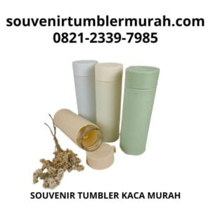 TUMBLER KACA CUSTOM MURAH SOUVENIR TUMBLER MURAH TERDEKAT JAKARTA