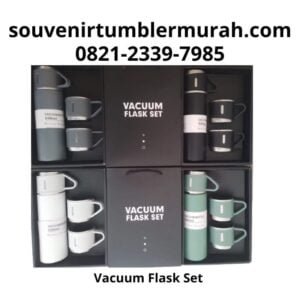 Vacuum flask set souvenir tumbler murah