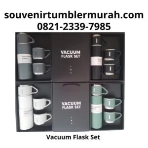 Vacuum flask set souvenir tumbler murah