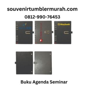 buku agenda souvenir seminar aglt 01 souvenir tumbler murah bisa dicustom logo