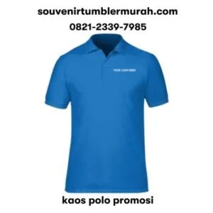 kaos polo promosi souvenir tumler murah