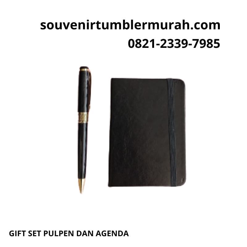 Souvenir Widusa Unik dari Souvenir Tumbler Murah adalah Gift Set Box yang berisi Pulpen Metal dengan Agenda atau Notes Yang Kecil