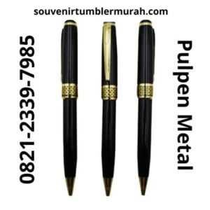 Pulpen Custom PM 12 HG Bahan Metal dari Souvenir Tumbler Murah