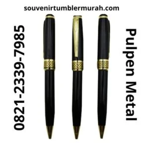Pulpen Custom PM 12 HG Bahan Metal dari Souvenir Tumbler Murah