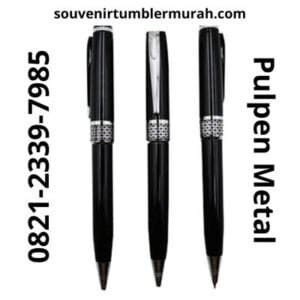 Pulpen Custom PM 12 HS Bahan Metal dari Souvenir Tumbler Murah