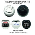 Seminar Kit Eksklusif Bluetooth Speaker, dan kartu e toll e money mandiri Bluetooth speaker dengan jam digital bisa di custom logo perusahaan