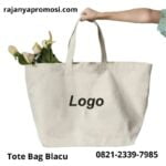 tas tote bag bahan blacu custom rajanya promosi untuk tas seminar kit kekinian