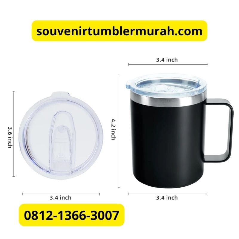 mug tahan panas stainless steel souvenir tumbler murah bisa di custom logo untuk souvenir kantor
