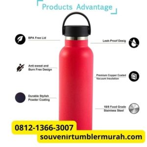 Tumbler Stainless Steel untuk Souvenir Kantor Surabaya