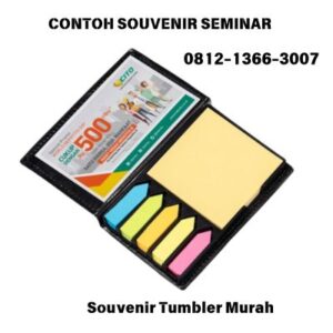 CONTOH SOUVENIR SEMINAR STICKY NOTES PAD