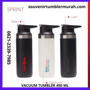 Pilihan Tepat untuk Souvenir Promosi Perusahaan AndaTumbler Vacuum Sprint 450 mili souvenir tumbler murah