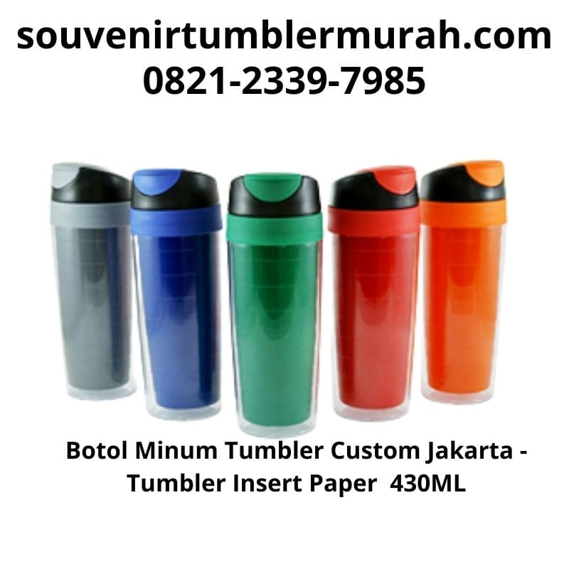 Tumbler Polos Grosir untuk Souvenir Pembicara Seminar