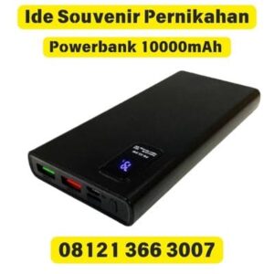 Ide Souvenir Pernikahan Powerbank Custom