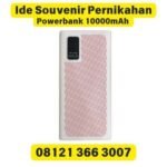 Ide Souvenir Pernikahan Powerbank Custom. Souvenir Tumbler Murah