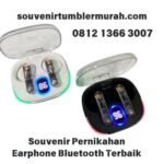Souvenir PERNIKAHAN unik murah dan Bermanfaat Souvenir Pernikahan Earphone Bluetooth Terbaik TWS01 LED