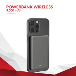 POWERBANK WIRELESS 5.000 mAh strong magnetic *PW50MT01